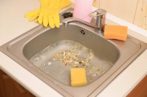 Clogged drain